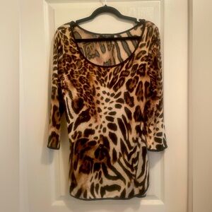 Custom made shirt. Women’s size large (10/12 US)